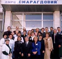 Групповое фото участников конференции "Реабилитация и иммунореабилитация детей с заболеваниями органов дыхания"